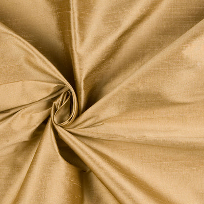 Victorian Gold Silk Shantung/Dupioni - Detail