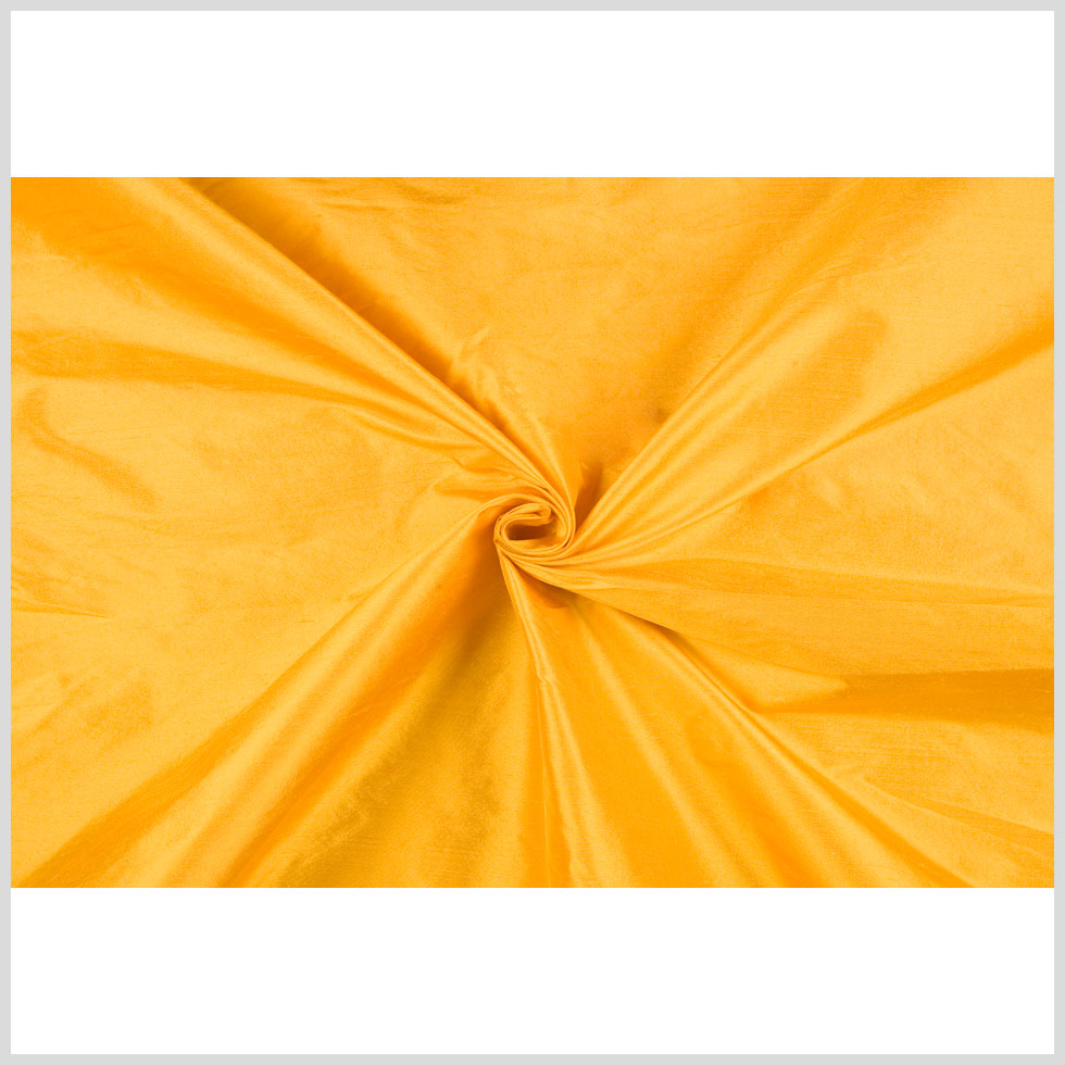 Dark Canary Solid Shantung/Dupioni - Full