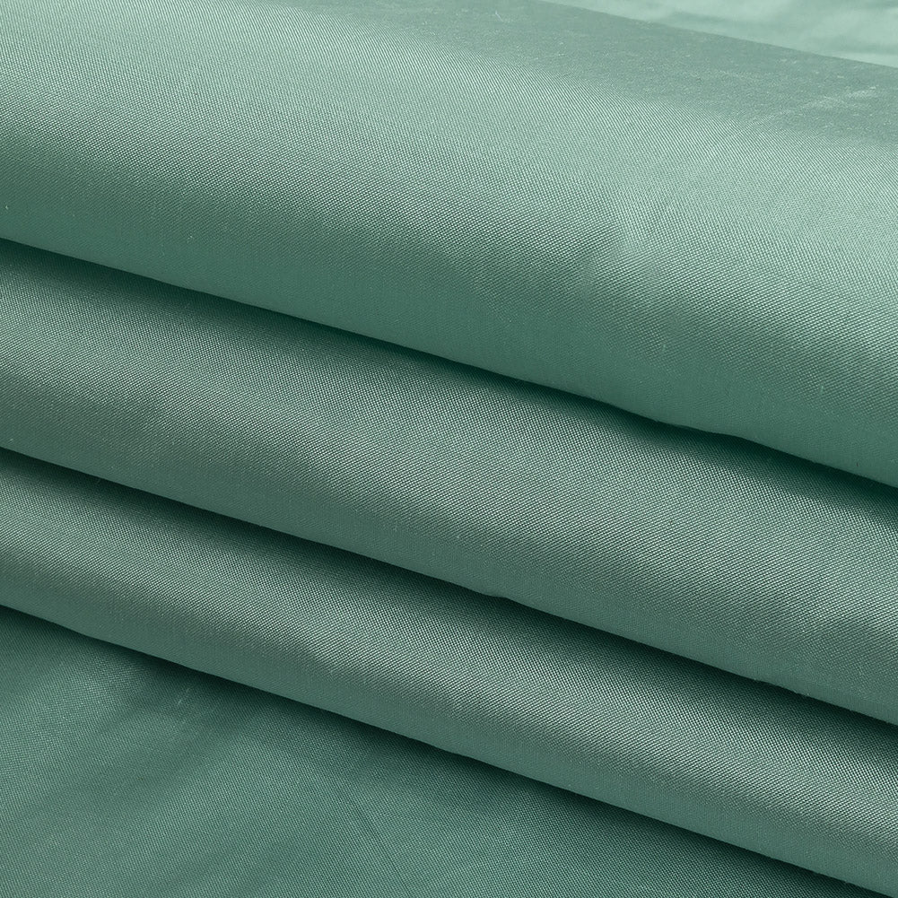 Mint Silk Shantung - Folded