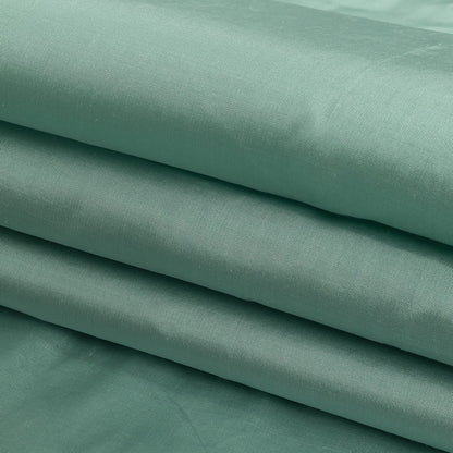 Mint Silk Shantung - Folded