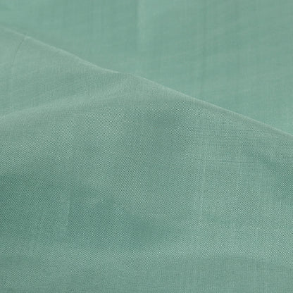 Mint Silk Shantung - Detail