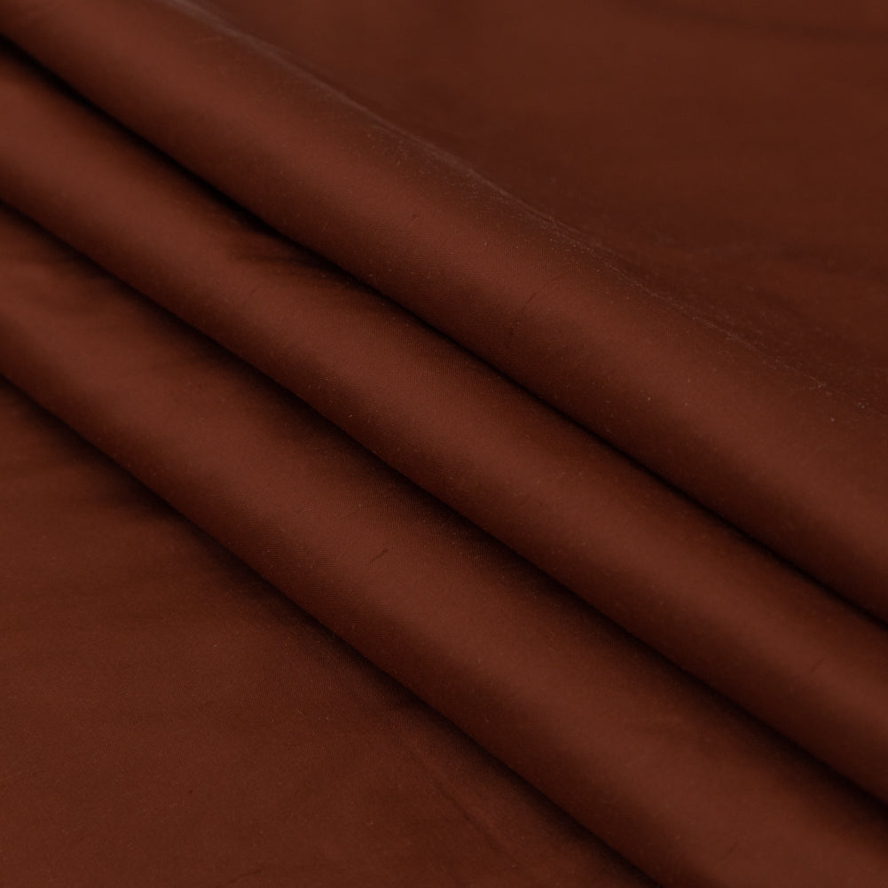 Silk Shantung - Arabian Spice - Shantung Collection Folded
