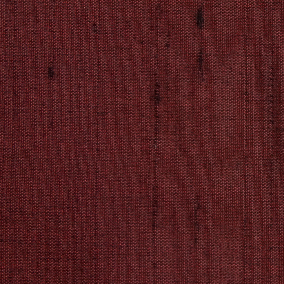 Silk Shantung - Iridescent Red and Black - Shantung Collection Detail