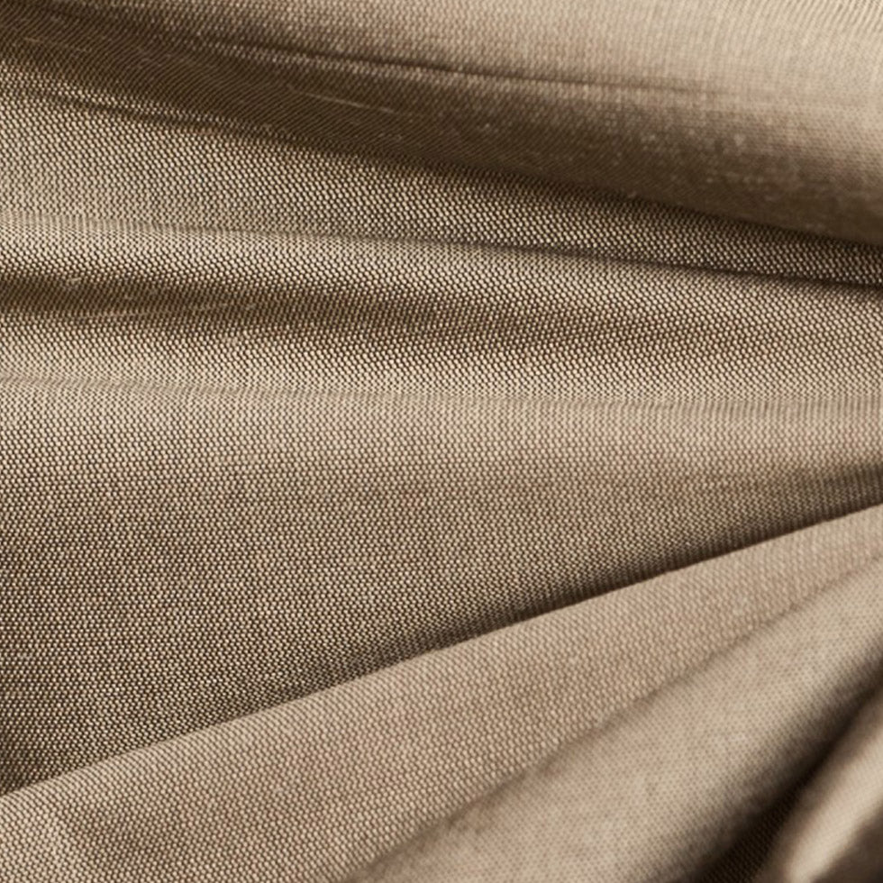 Silk Shantung - Bronze - Shantung Collection Detail