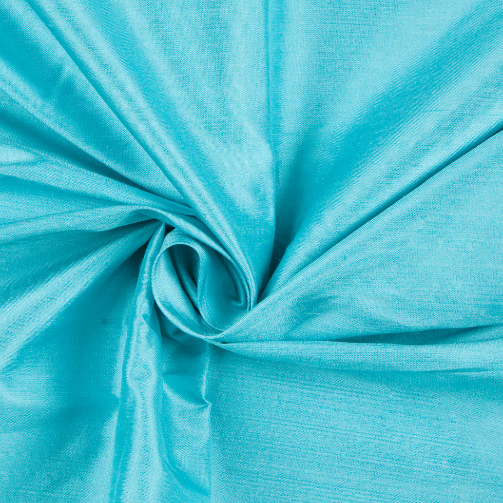 Silk Shantung - Sky Blue - Shantung Collection Detail