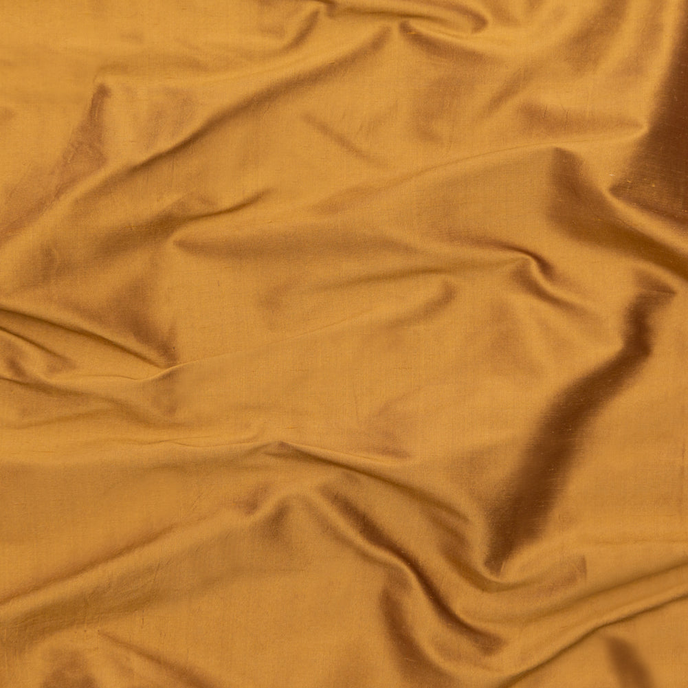 Silk Shantung - Amber Gold - Shantung Collection