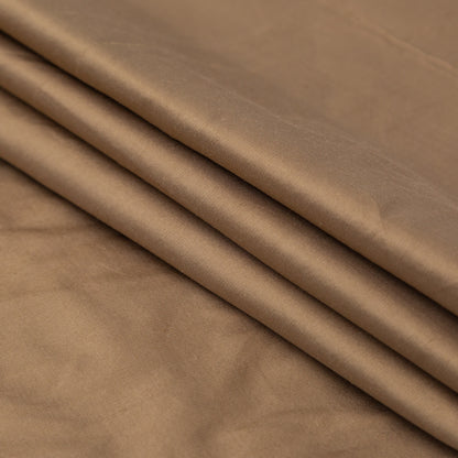 Silk Shantung - Dark Bronze - Shantung Collection Folded
