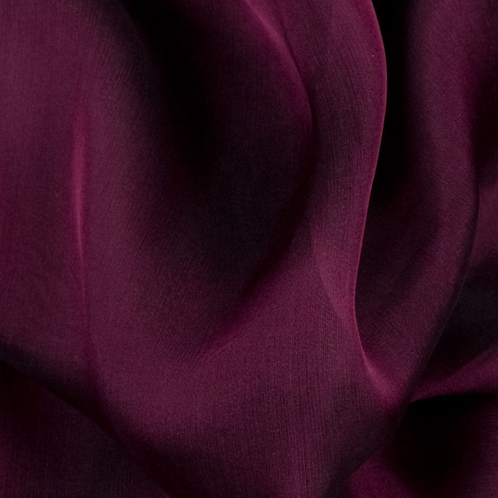 Iridescent Black/Royal Purple Chiffon Detail
