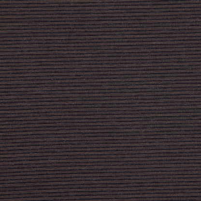 Chocolate/Black Striped Stretch Wool Blend Suiting