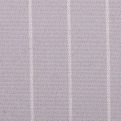 Famous Designer Italian Cool Gray Rayon-Wool Woven Pique Detail