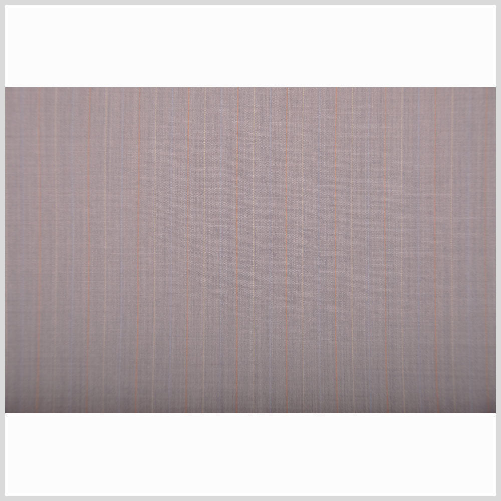 Light Gray/Sherbet/Baby Blue Striped Suiting Full