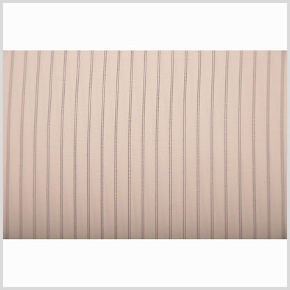 Cream/Black Striped Suiting Full