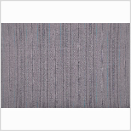 Light Gray/Sky Blue Striped Suiting Full