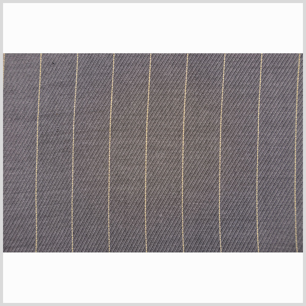 Italian Multicolor Striped Wool-Blend Suiting Full