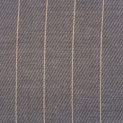 Italian Multicolor Striped Wool-Blend Suiting
