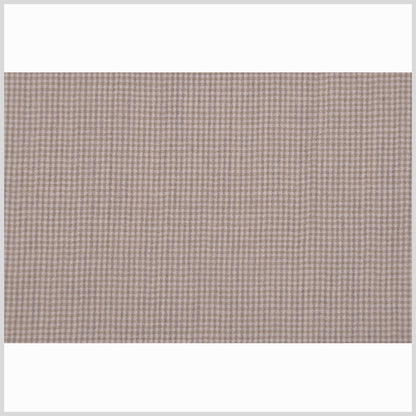 Italian Khaki/Off-White Wool Suiting Full