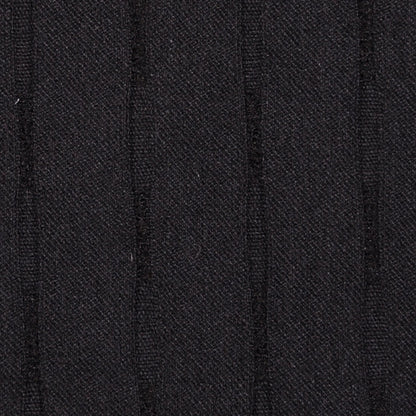 Italian Black Stretch Wool-Rayon Suiting Detail