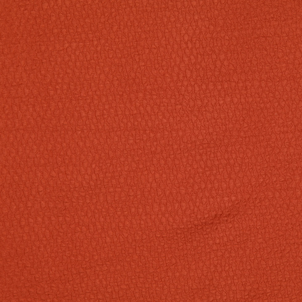 Carolina Herrera Burnt Orange Silk/Wool Woven