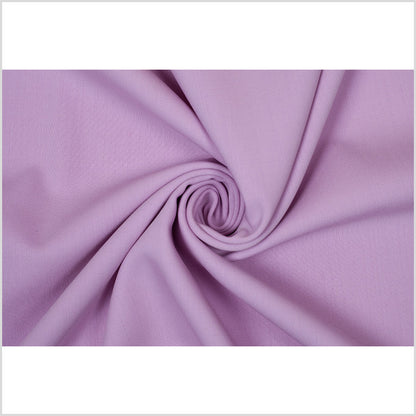 Oscar de la Renta Pastel Purple Stretch Wool Double Cloth Folded
