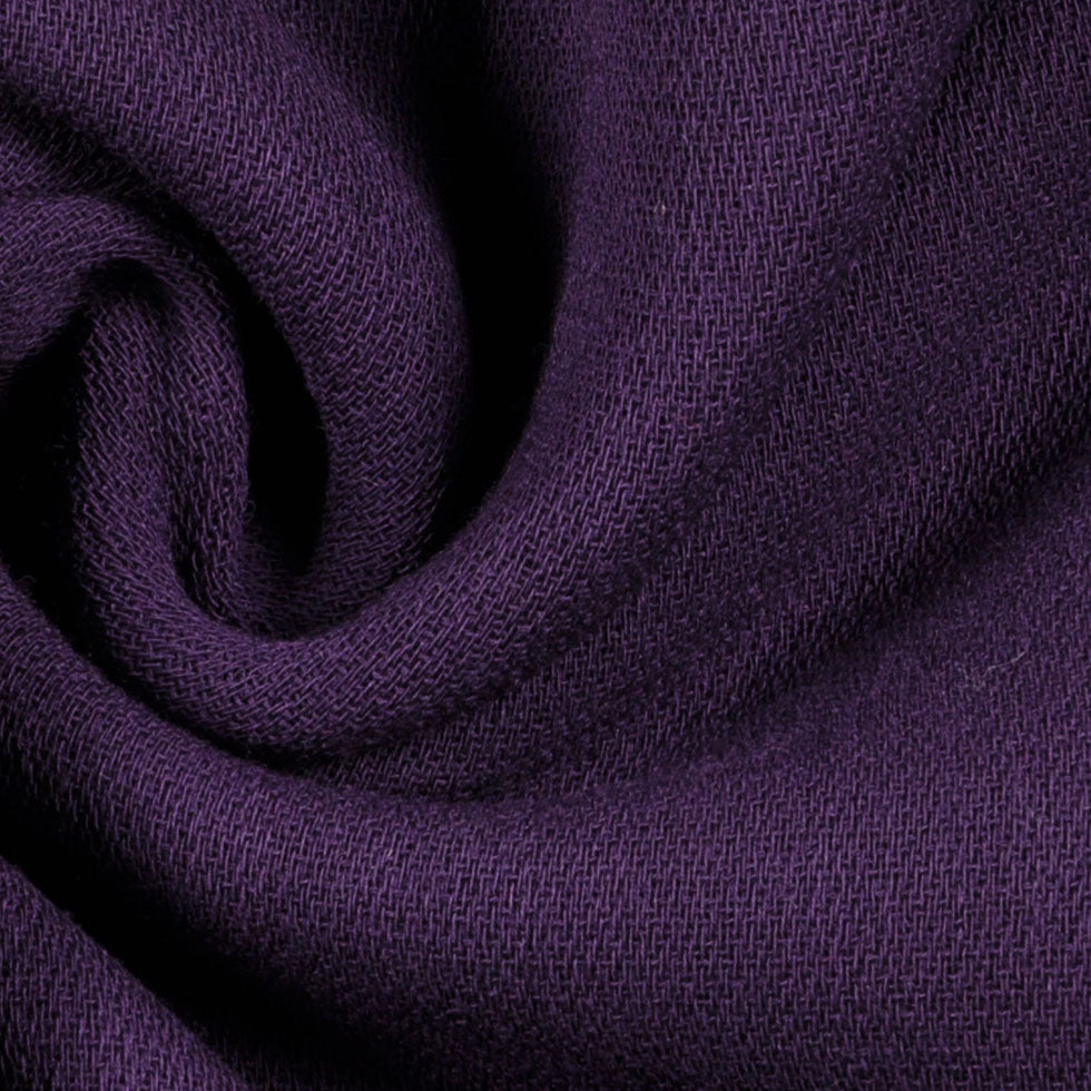 Royal Purple Solid Double Face Detail