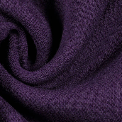 Royal Purple Solid Double Face Detail