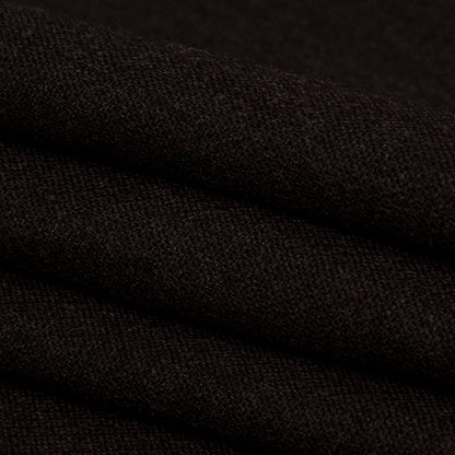 Italian Coffee Bean Wool Suiting Folded