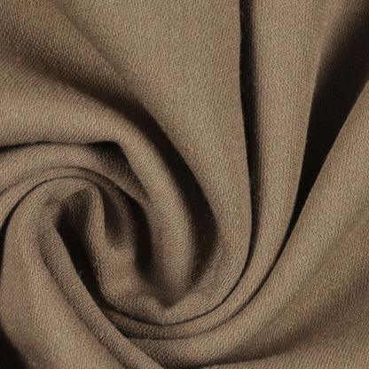 Military Olive Wool-Lycra Suiting Detail