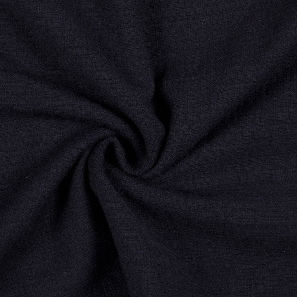 Donna Karan Navy Plush Woven