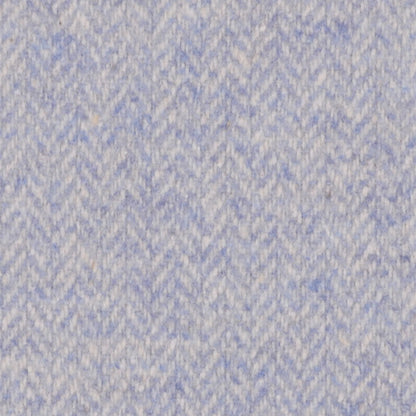 Baby Blue/White Herringbone Suiting Detail