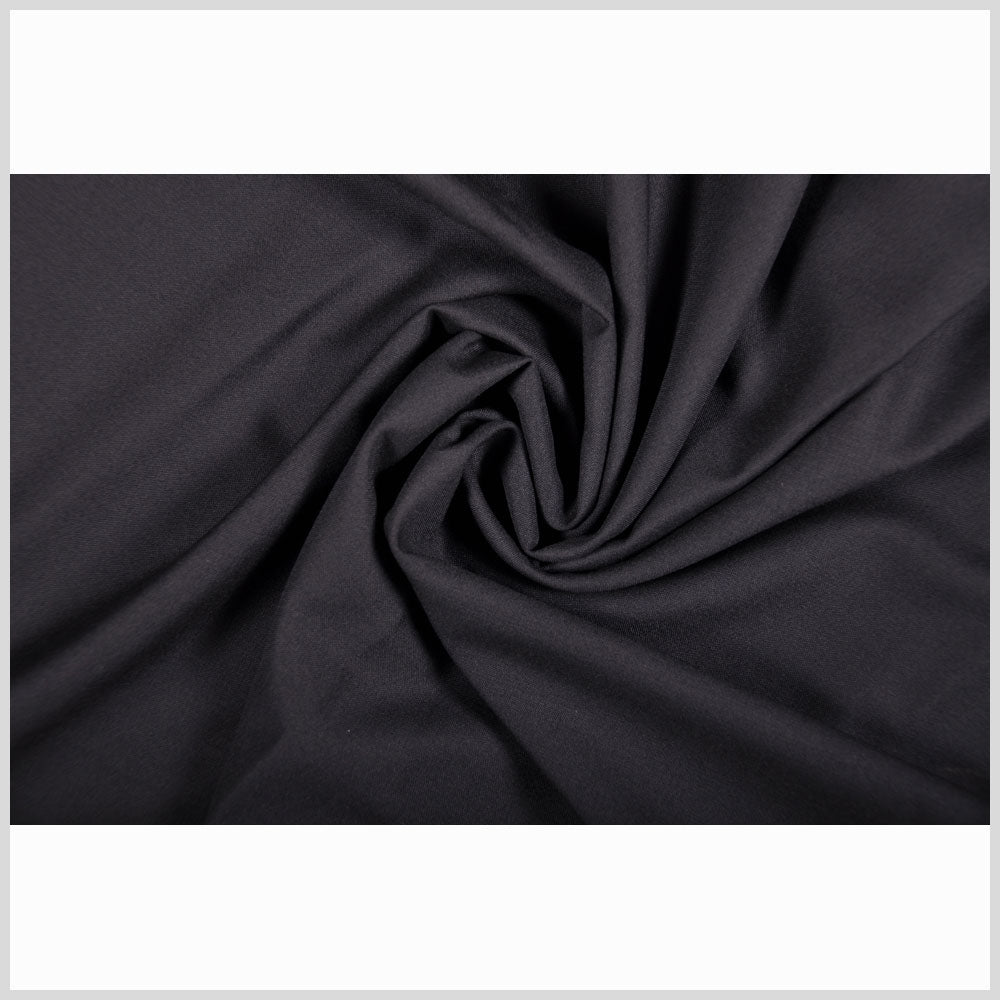 Black Wool-Lycra Suiting Full