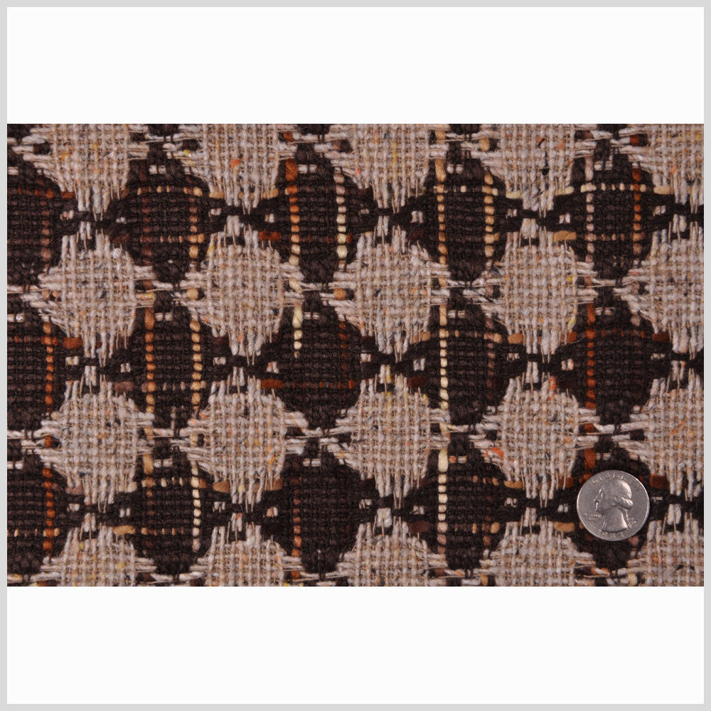 Neutral Brown Wool Coating Full