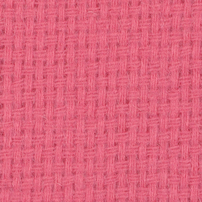 Italian Bubblegum Basket Woven Wool Coating Detail