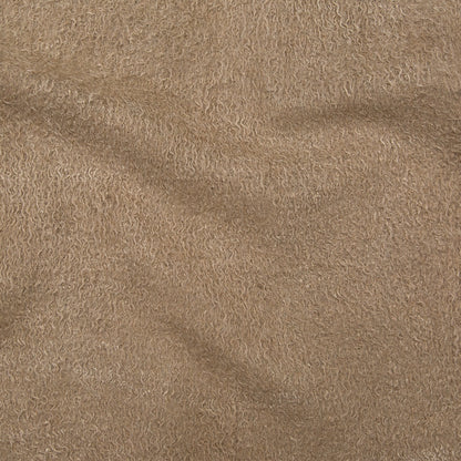 Novelty Black Olive Heavyweight Wool Coating with Golden Egg Laminate