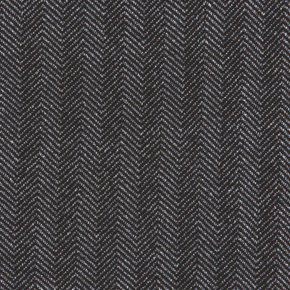 Italian Metallic Silver and Delicioso Herringbone Blended Wool Knit Detail