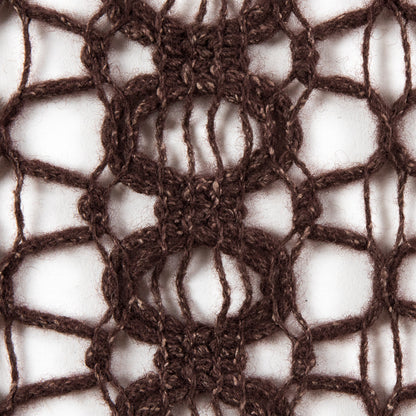 Brown Wool Blended Novelty Knit Full