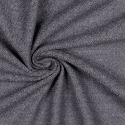 Gray Medium Weight Wool Knit Detail