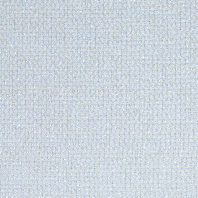 English Baby Blue/Metallic Purple Cotton Blended Woven