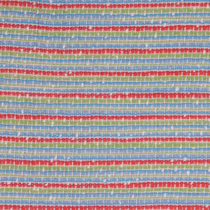 Summer Striped Famous NYC Designer Cotton-Wool Boucle