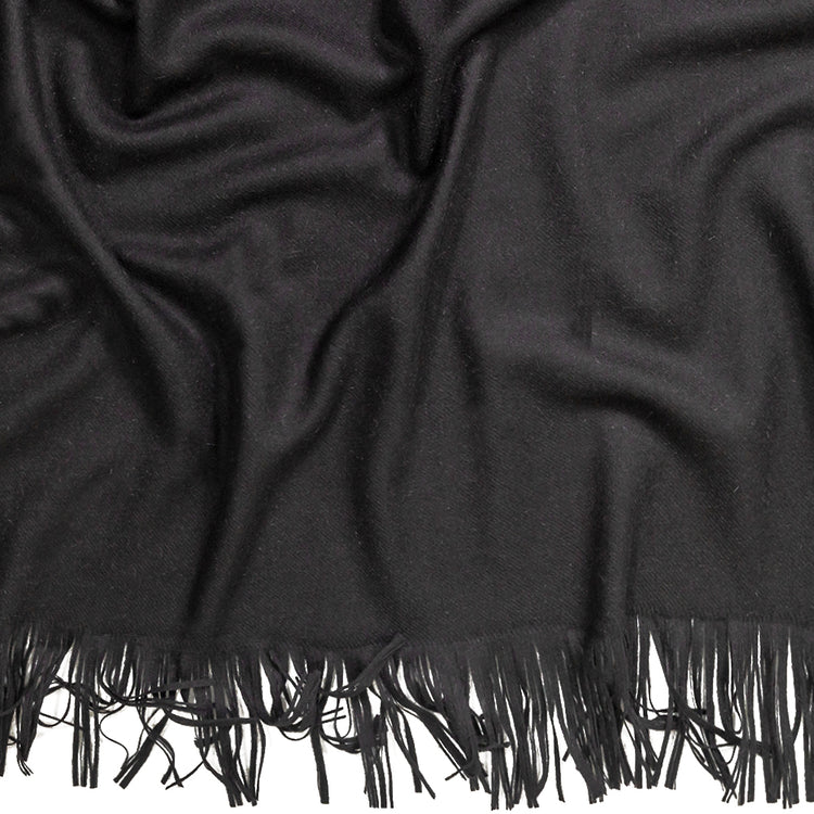 template--25130090922057__main-Black Felted Twill Cashmere Coating Panel With Fringe Border