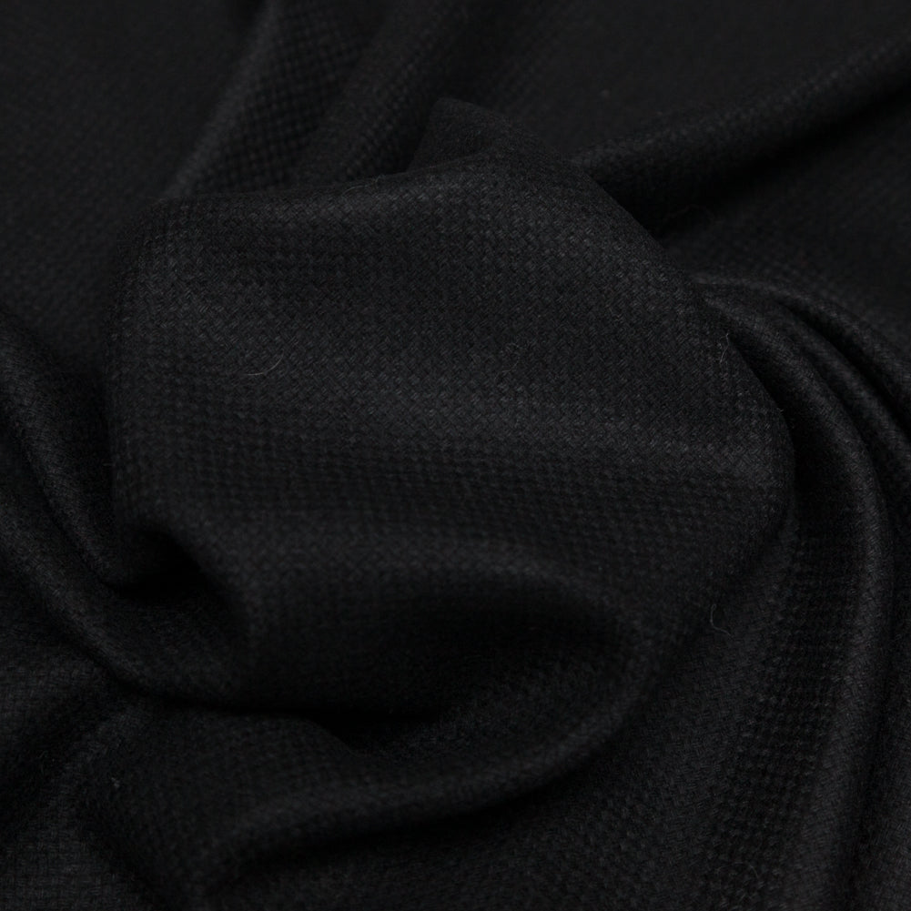 Black Cashmere Coating Detail