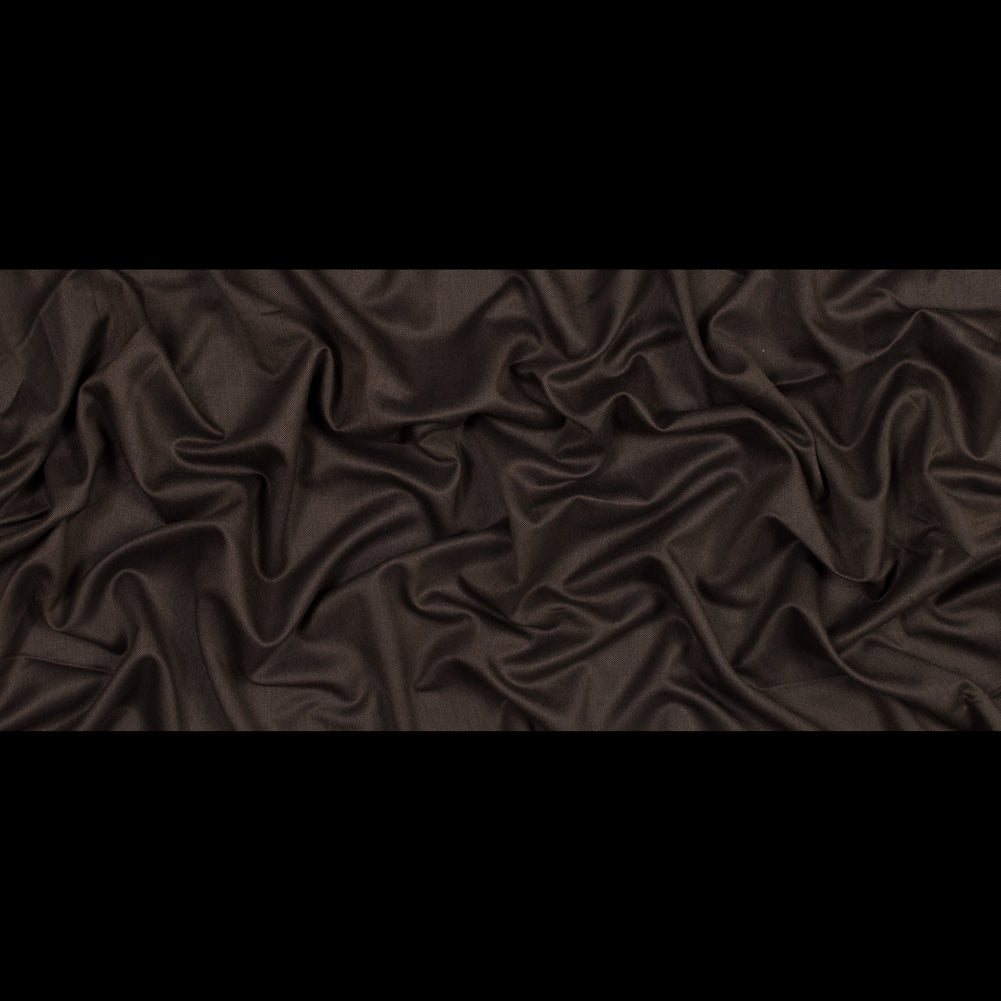 Cocoa Brown Lightweight Wool Suiting Full