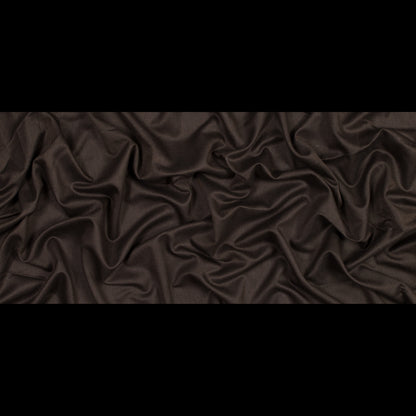 Cocoa Brown Lightweight Wool Suiting Full