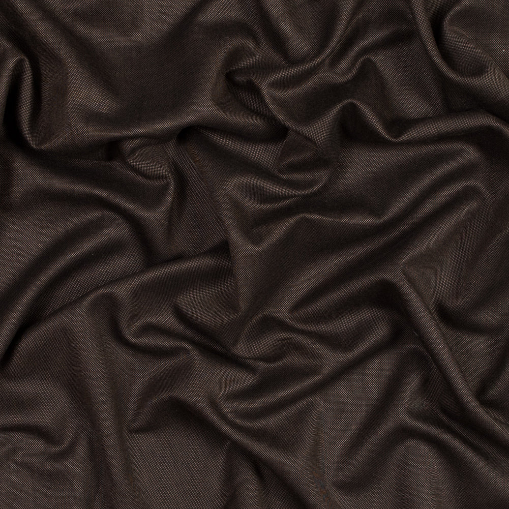 Cocoa Brown Lightweight Wool Suiting