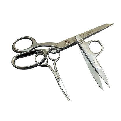 Left Handed Gingher Scissor Gift Set Folded