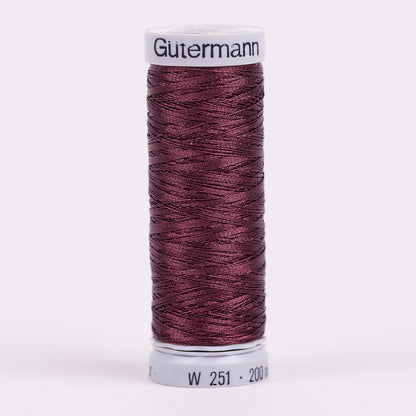 Gutermann Metallic Thread 200m - 4395 Zinfandel
