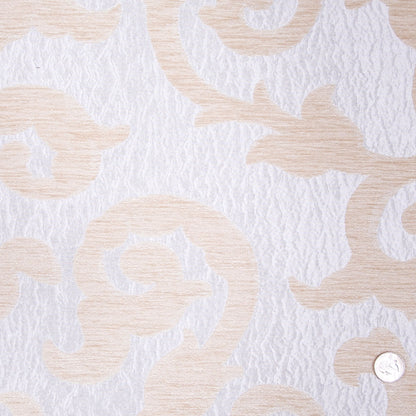 Cashmere/Silver Classical Chenille Detail