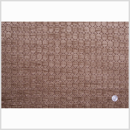 Mink Geometric Chenille Full