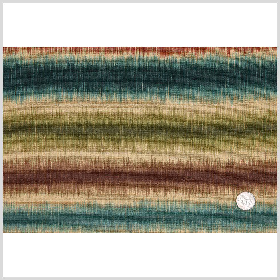 Red & Blue Gem Ikat Prints Full