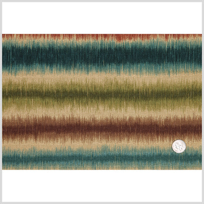 Red & Blue Gem Ikat Prints Full