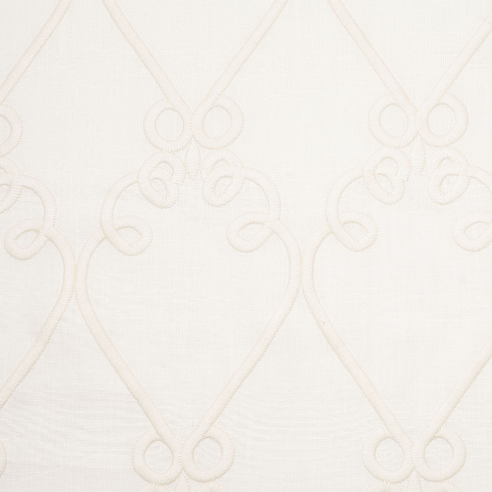 Gardenia Classical Rayon-Linen Embroidered Woven